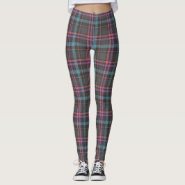 Klassisches Karomuster Leggings