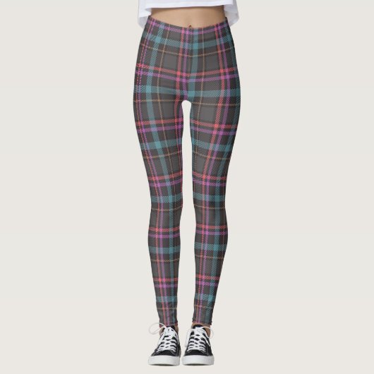 Klassisches Karomuster Leggings (Vorderseite)