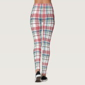 Klassisches Karomuster Leggings (Rückseite)