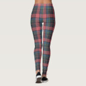 Klassisches Karomuster Leggings (Rückseite)