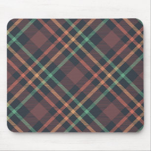 Klassisches Karomuster Mousepad