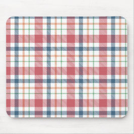 Klassisches Karomuster Mousepad