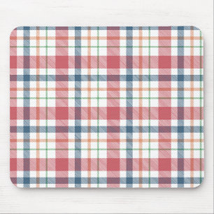Klassisches Karomuster Mousepad