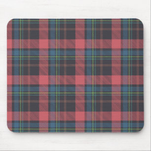 Klassisches Karomuster Mousepad