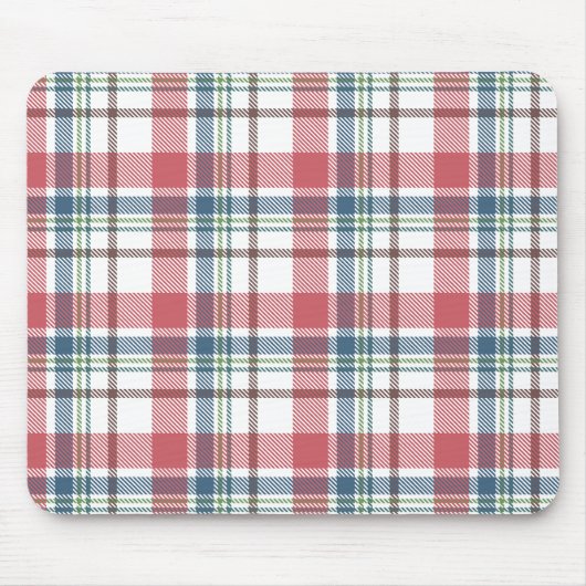 Klassisches Karomuster Mousepad (Vorne)