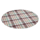 Klassisches Karomuster Schneidebrett (Ecke)