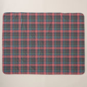 Klassisches Karomuster Sherpadecke (Vorderseite (Horizontal))