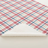 Klassisches Karomuster Sherpadecke (3/4)