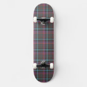 Klassisches Karomuster Skateboard (Vorderseite)