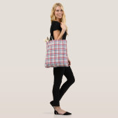 Klassisches Karomuster Tasche (Am Model)