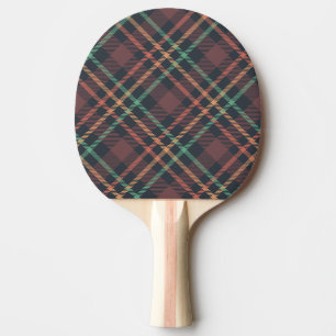 Klassisches Karomuster Tischtennis Schläger