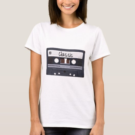 Klassisches Kassettenband T-Shirt (Vorderseite)