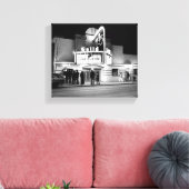 Klassisches Kino der 80er Jahre, Canvas Print Leinwanddruck (Insitu (Wohnzimmer))