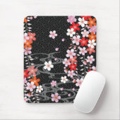 Klassisches Kirschblüte-Kimono-Muster Mousepad (Mit Mouse)