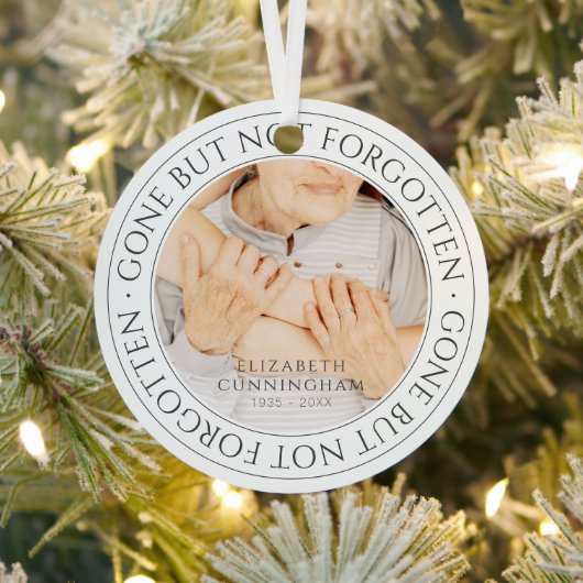 Klassisches klassisches Foto mit elegantem Chic Ornament Aus Metall (InSitu)