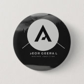 Klassisches Knopfdesign Button (Vorderseite)