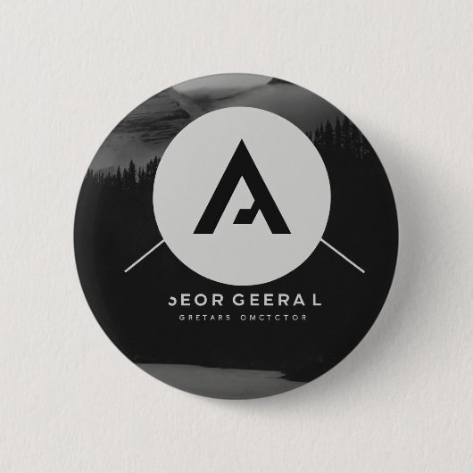 Klassisches Knopfdesign Button (Vorderseite)