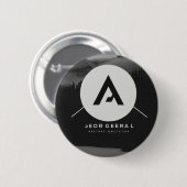 Klassisches Knopfdesign Button (Vorne & Hinten)