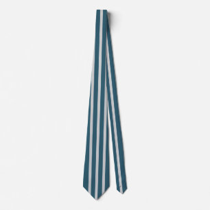 Klassisches Kohle-Teal Silber Schleier Krawatte
