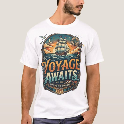 Klassisches Komfort Designer T-Shirt (Vorderseite)