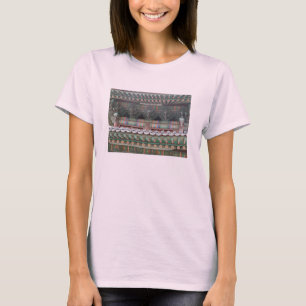 Klassisches koreanisches Kunstwerk in sanften Farb T-Shirt