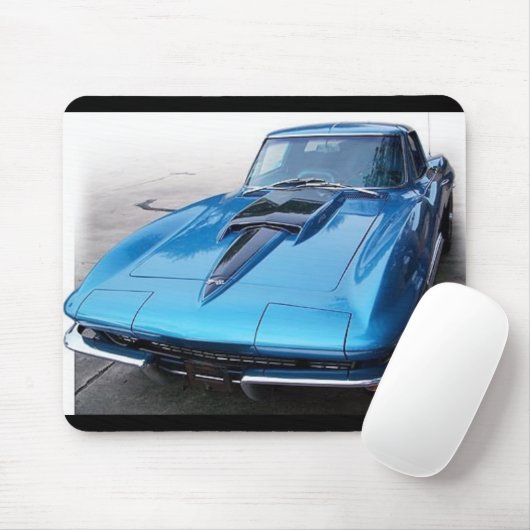 Klassisches Korvette-Auto Mousepad (Mit Mouse)
