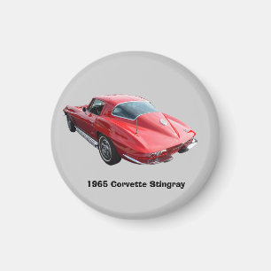 Klassisches Korvette-Coupé Magnet
