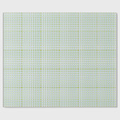 Klassisches Kreis-und Quadrat-Muster Geschenkpapier (Flach)