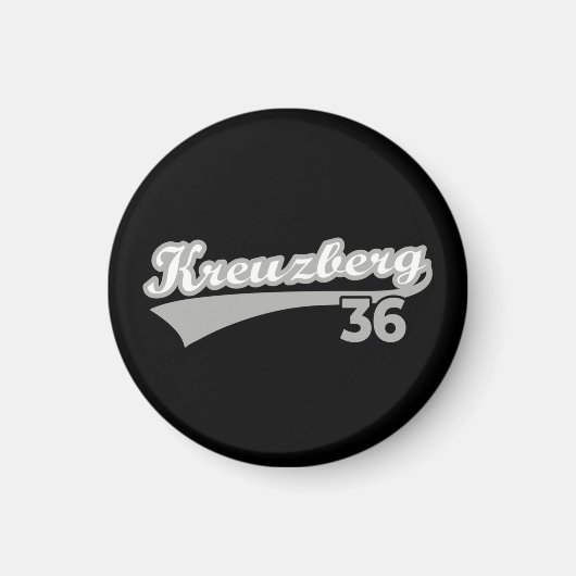 Klassisches Kreuzberg 36 Kiez-Logo Oldschool Magnet (Vorne)