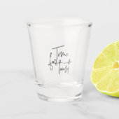 Klassisches Kristallglas Schnapsglas (Vorderseite)