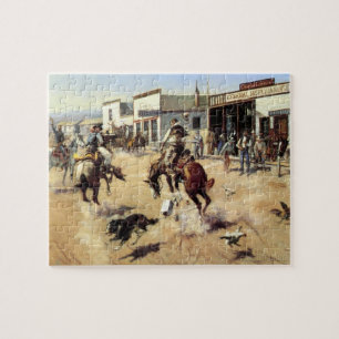 Klassisches Kunstpuzzlespiel Puzzle