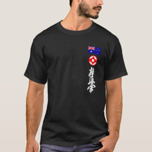 Klassisches Kyokushin Austra Karate Australische F T-Shirt