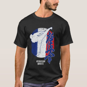 Klassisches Kyokushin Frankreich Karate Französisc T-Shirt