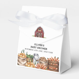 Klassisches Land, lokale Veggie Baby Dusche Geschenkschachtel