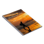 Klassisches Lao Tzu Journey Zitat Notizblock (Rechte Seite)