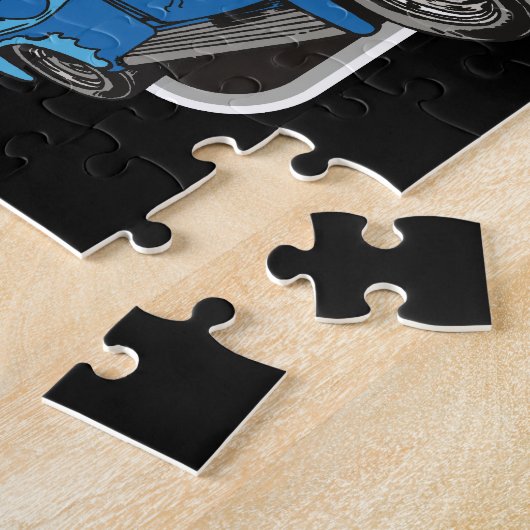 Klassisches Lastwagen-Puzzle Puzzle (Seite)