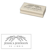 Klassisches Lavendel-Blume-Bibliothek Gummistempel (Stempel)