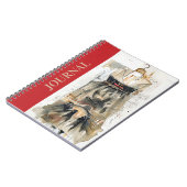 Klassisches LBD Little Black Dress Sketchbook Tage Notizblock (Linke Seite)