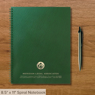 Klassisches legales Logo-Notebook Notizblock