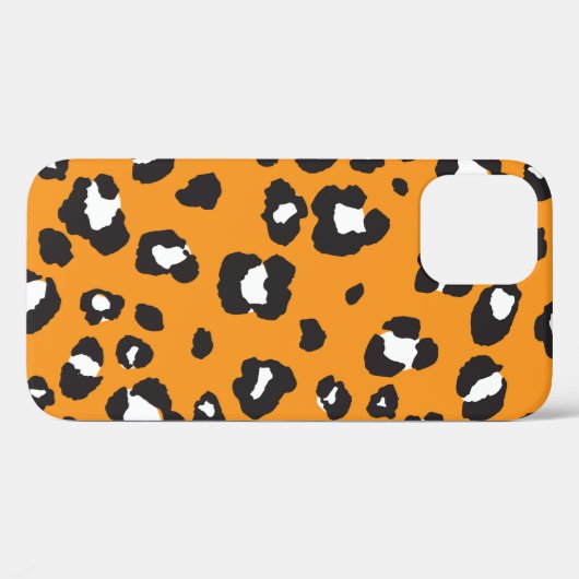 Klassisches Leopard-Druckmuster Case-Mate iPhone Hülle (Rückseite (Horizontal))