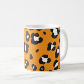 Klassisches Leopard-Druckmuster Kaffeetasse (VorderseiteRechts)