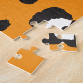 Klassisches Leopard-Druckmuster Puzzle (Seite)