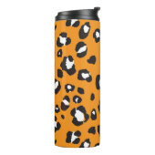 Klassisches Leopard-Druckmuster Thermosbecher (Nach links gedreht)