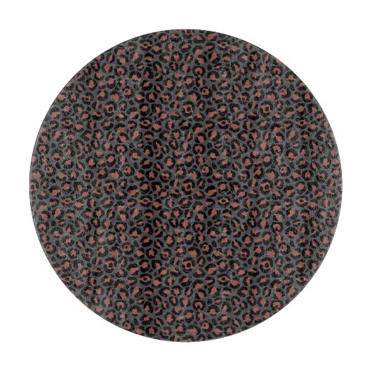 Klassisches Leopard-Serien-Design 2 Schneidebrett (Vorderseite)