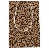 Klassisches Leopard-Serien-Design 5 Mittlere Geschenktüte (Vorderseite)