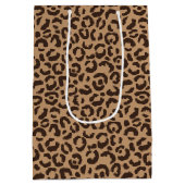 Klassisches Leopard-Serien-Design 5 Mittlere Geschenktüte (Rückseite)