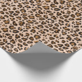 Klassisches Leopardenmuster Geschenkpapier (Ecke)
