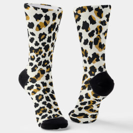 Klassisches Leopardenmuster Socken