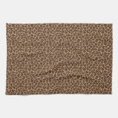 Klassisches Leopardenserie-Design 12 Geschirrtuch (Horizontal)