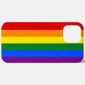 Klassisches LGBTQ-Rainbow-Prilag Case-Mate iPhone Hülle (Rückseite (Horizontal))